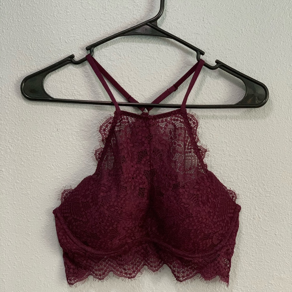 PINK Hi-Neck Bralette